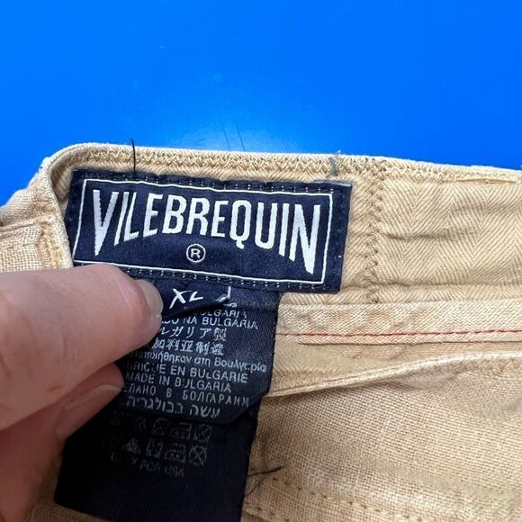 Men’s Vilebrequin Khaki Linen Shorts. Great Condition. Size XL - Picture 4 of 7